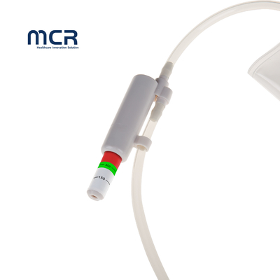Fluid Infusion Bag, Quick Infusion Transparent 500ml Pressure Infusion Bag with Pressure Gauge for ICU