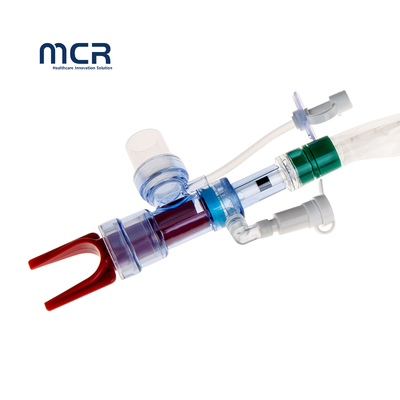 Closed Suction System 72H Disposable Closed Suction Catheter Automatic Flushing l type