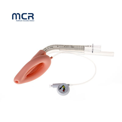 Goede prijs. Eenmalig medisch anesthesie Silicone PVC Double Lumen Curved Laryngeal Mask online