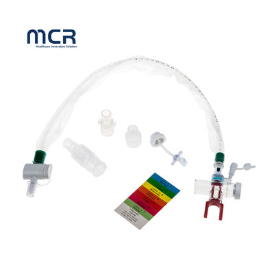 Goede prijs. 10Fr to 16Fr multi-specification T-connector MDI medication port closed suction catheter 600mm dedicated endotracheal intubation online