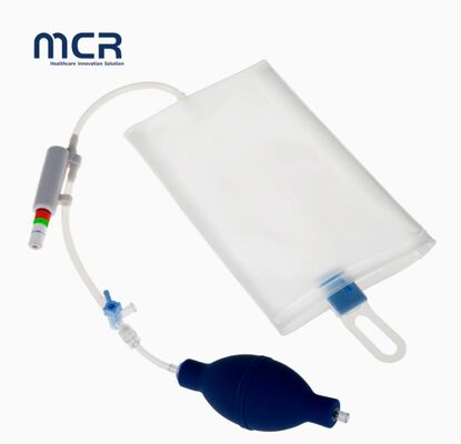 Goede prijs. 500ml 1000ml Infusion Bag PVC Pressure Indicator Medical Fluid Infusion Container Suitable Hospital Clinic Applications online