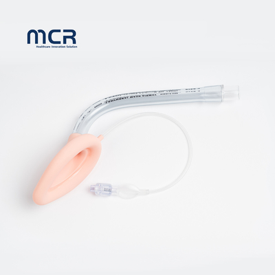 Goede prijs. Wegwerp PVC & Silicone gebogen keelmasker luchtweg met zachte manchet online