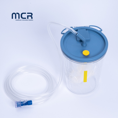 Goede prijs. Eenmalig medisch 1500 ml 2500 ml zuigdoos-zuigdoos en blik 1500cc met solidificator online