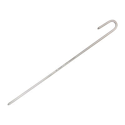 Eenmalig medisch geschikt intubatie-stilet Aluminium intubatie-stilet voor endotracheale buis