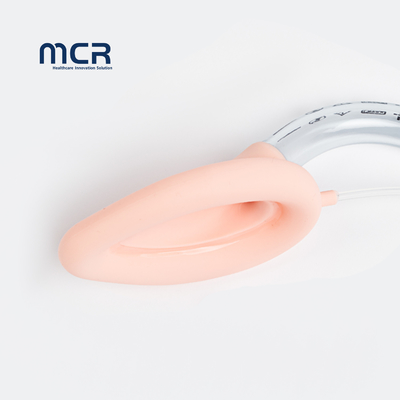 Goede prijs. Eenmalig PVC- en siliconen larynxmasker met CE- en ISO-luchtweg gebruikt voor algemene anesthesiechirurgie online