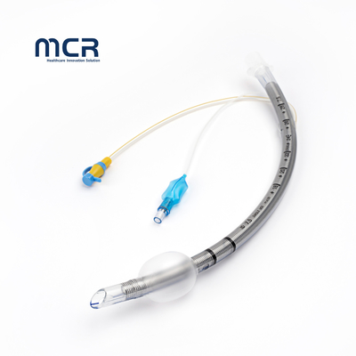 Goede prijs. Medische benodigdheden Anesthesie ICU PU manchet Versterkte endotracheale buis met zuigpoort online