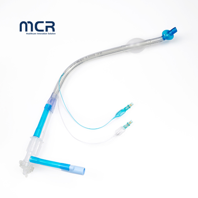 Goede prijs. Medisch PVC dubbelluimende endotracheale buis met PU micro-dunne manchet online