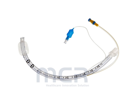 Eenmalige endotracheale buis met PU-manschet