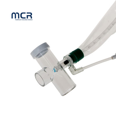 Goede prijs. 24-uurs gesloten zuigsysteem met 15 mm draaibare adapter en 22 mm geribbelde slang voor minder trauma online