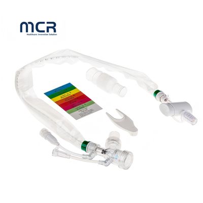 Goede prijs. 24H Closed Suction Catheter with Double Swivel Connectors PU Protective Sleeve for Continuous Breathing online