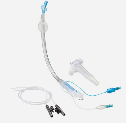 Goede prijs. Micro-dunne ballon PVC dubbelluimend endobronchiale buis voor thorax- en CVD-operatie online