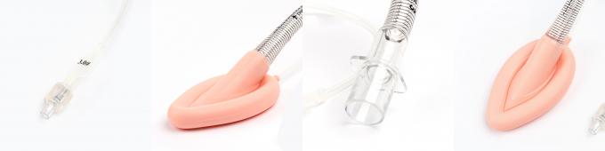 Silicone eenmalig versterkt keelmasker voor de luchtwegen medische kwaliteit 1