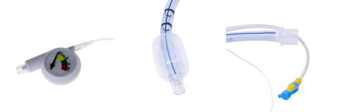 Eenmalige endotracheale buis met PU-manschet, zuigpoort, drukindicator 1