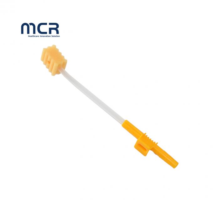 Eenmalige medische zuigborstel Swab Tandborstel Mondverzorging 0