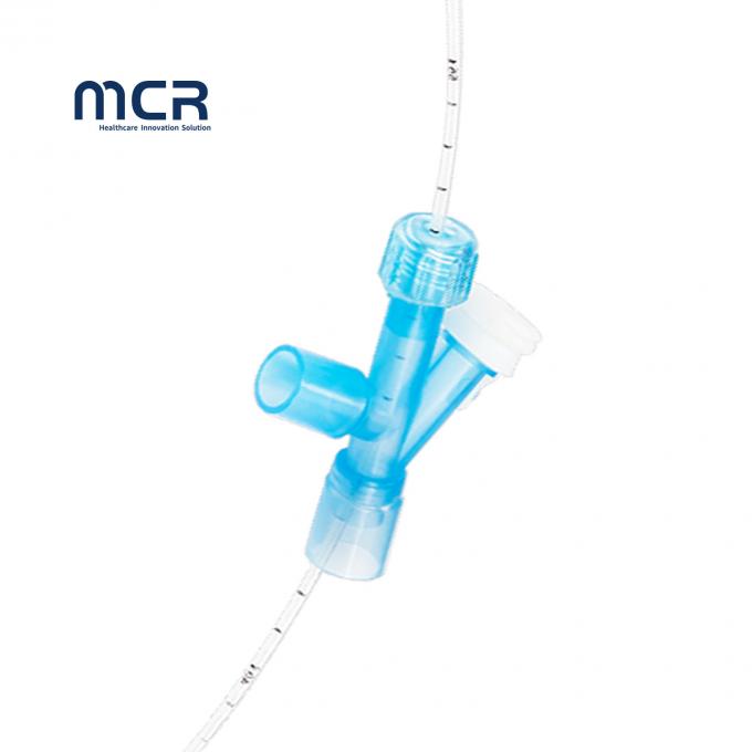 PU-manchet bronchiale blokkerbuis met irrigatiepoort en MDI-poort 2