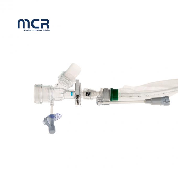 14Fr Ett Gesloten Zuigsysteem Locr Lock Double Swivel Connector 1