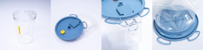 Zuiglijnen systeem Medisch afvalwaterverzamelaar 0
